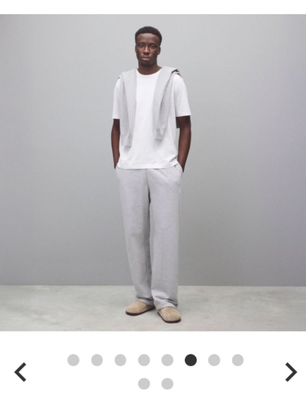 Reigning Champ Relaxed Midweight Terry Sweatpant – Men’s Large – Grey